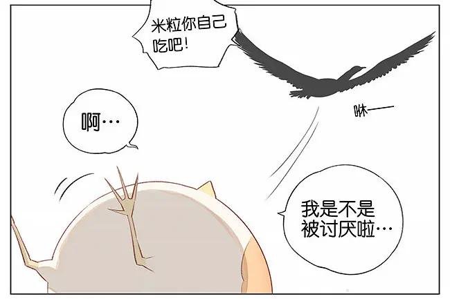 觅食。