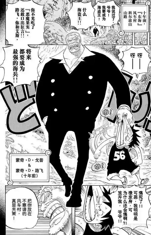 第582话 路飞和艾斯