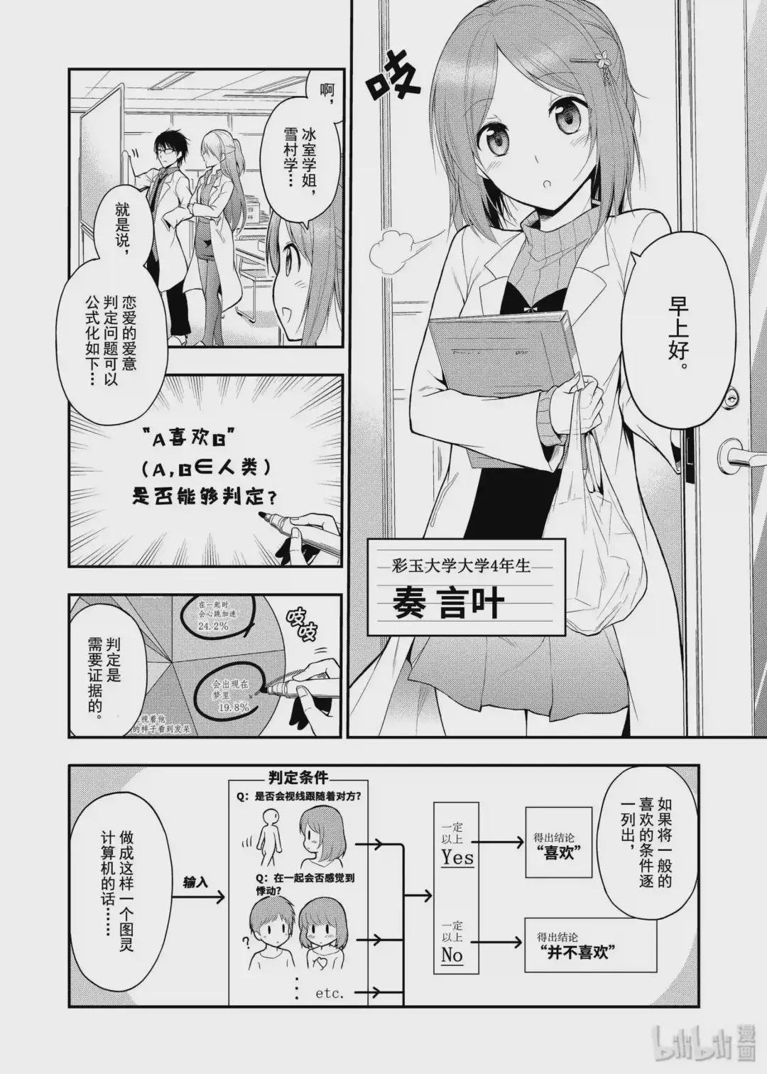 1 理科生坠入情网,故尝试解析.