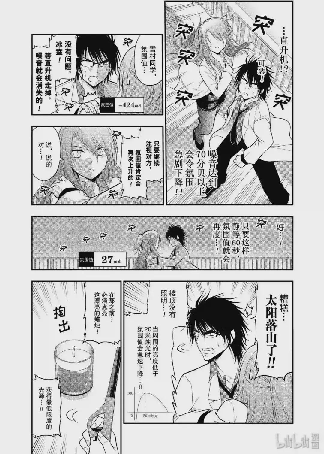 15 理科生坠入情网,故尝试接吻.②