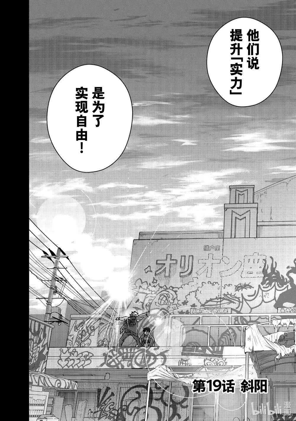 19 斜阳