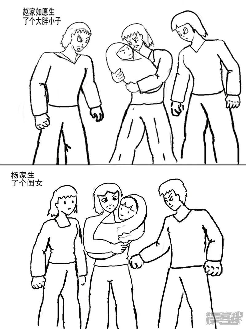第十九章 社会探讨 重男轻女的危害 短篇漫画