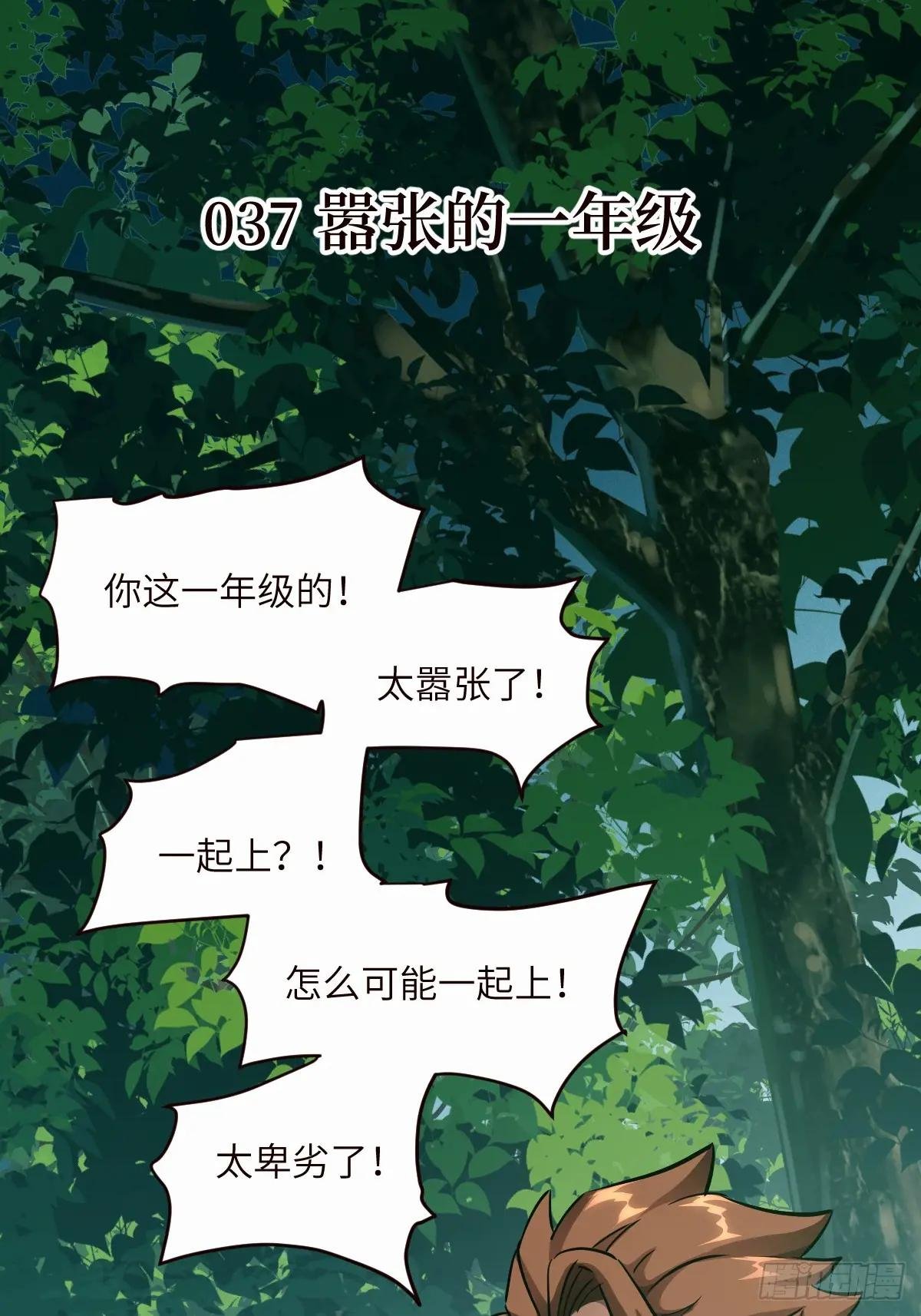 037 嚣张的一年级